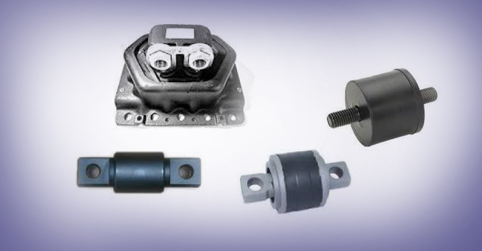 Rubber to Metal bonded parts and Suspension items