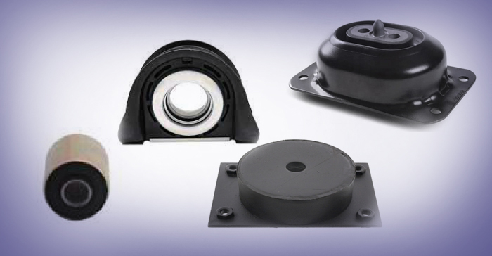Rubber to Metal bonded parts and Suspension items